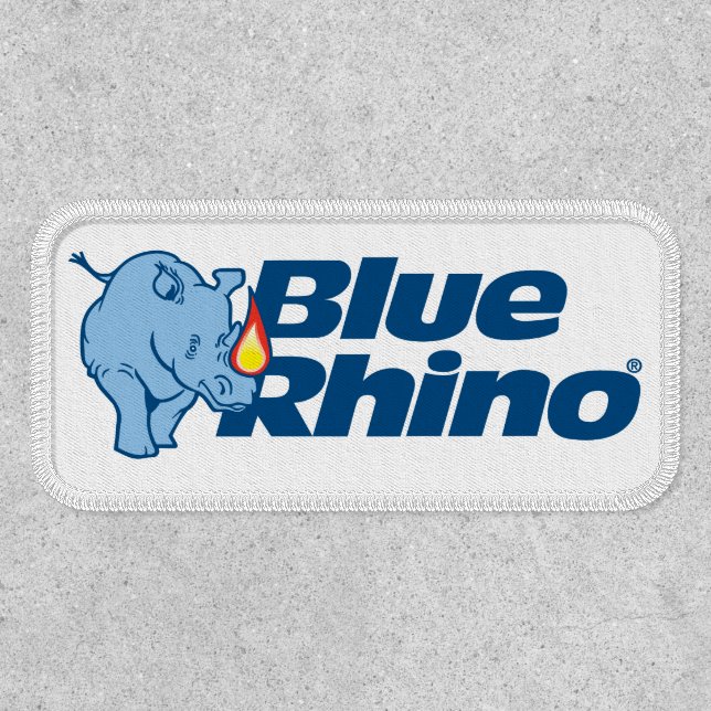 Blue Rhino 4 x 2 in Patch (Front)