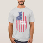 Blue Rhino "American Tank" (Color) T-Shirt<br><div class="desc">Blue Rhino "American Flag" (color) T-shirt</div>