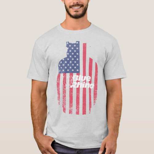 Blue Rhino American Tank Color T_Shirt