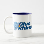 Blue Rhino Coffee Two-Tone Coffee Mug<br><div class="desc">The Official Blue Rhino branded Coffee Two-Tone Coffee Mug</div>