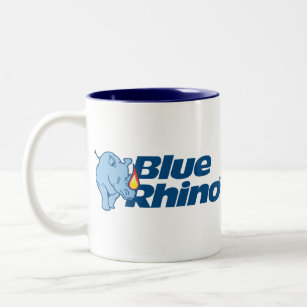 Blue Rhino Coffee Two-Tone Coffee Mug