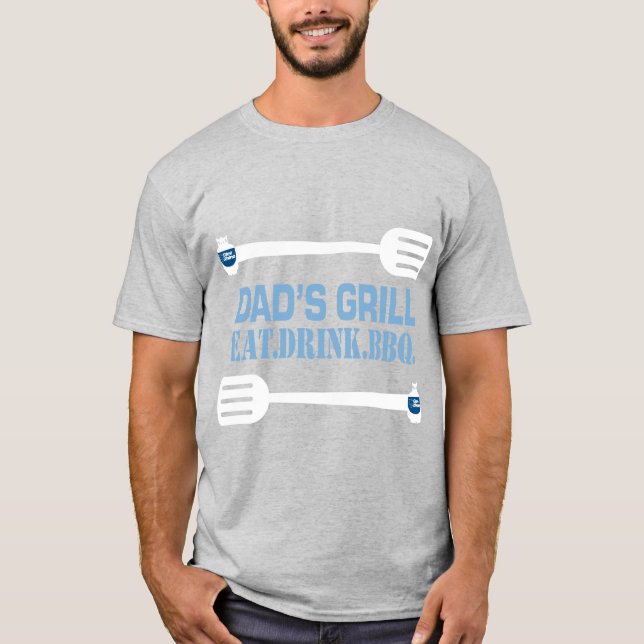 Blue Rhino "Dad's Grill" T-Shirt (Front)