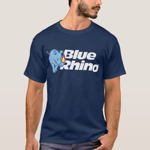 Blue Rhino Dark Mens T_Shirt