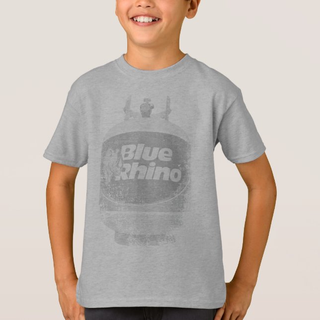 Blue Rhino "Distressed Tank" Kids T-Shirt (Front)