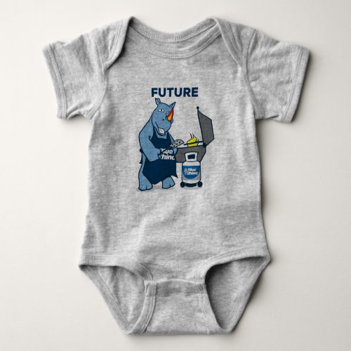 Blue Rhino Future Griller Baby Bodysuit