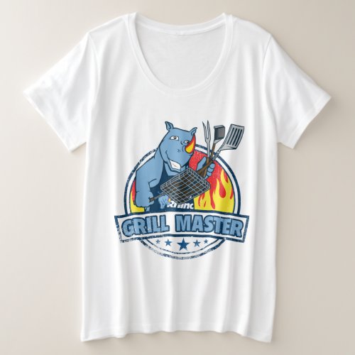 Blue Rhino Grill Master Plus Size T_Shirt