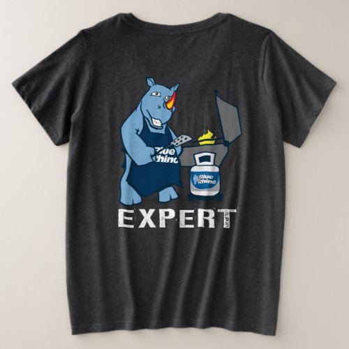 Blue Rhino Grilling Expert Dark Plus Size T_Shirt