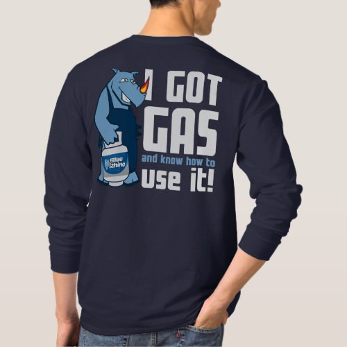 Blue Rhino I Got Gas Mens Long Sleeve T_Shirt
