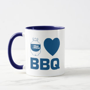 Blue Rhino "I Heart BBQ" Mug