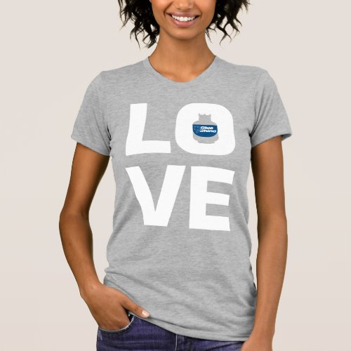 Blue Rhino Love Womens T_Shirt