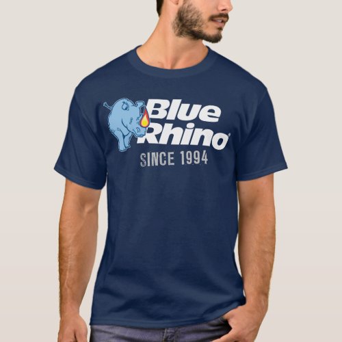 Blue Rhino Since 1994 Dark Mens T_Shirt