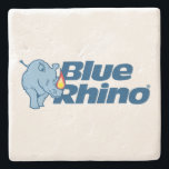 Blue Rhino Stone Coaster<br><div class="desc">The Official Blue Rhino branded Stone Coaster</div>