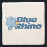Blue Rhino Stone Coaster<br><div class="desc">The Official Blue Rhino branded Stone Coaster</div>