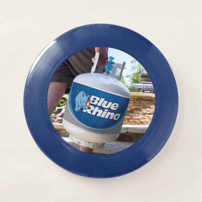 Blue Rhino "Tank Carry" Wham-O Frisbee (Front)