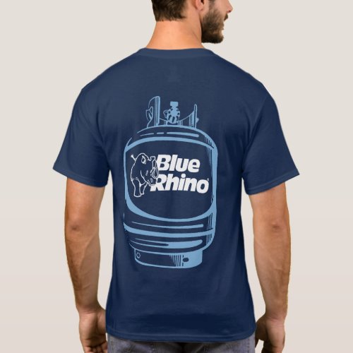 Blue Rhino Tank Dark Mens T_Shirt