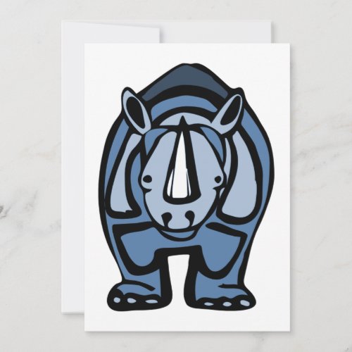 Blue Rhino Virus Invitation
