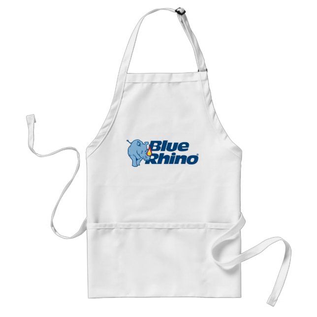 Blue Rhino White Adult Apron (Front)
