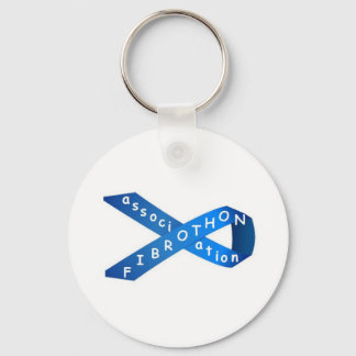 blue ribbon collection fibrothon keychain
