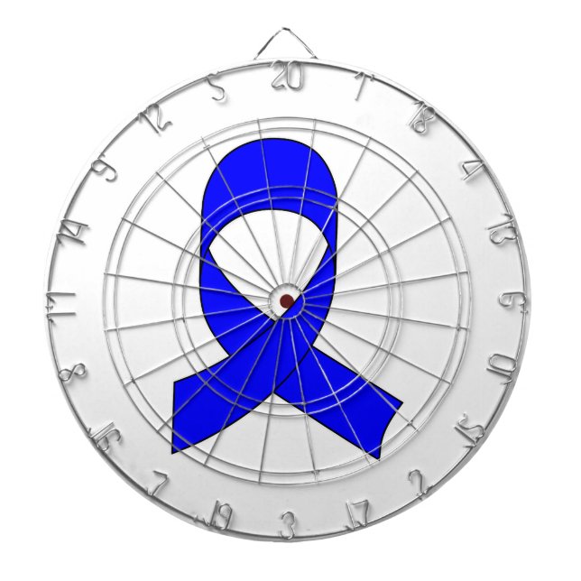 Blue Ribbon Drawing Dartboard With Darts (Front)