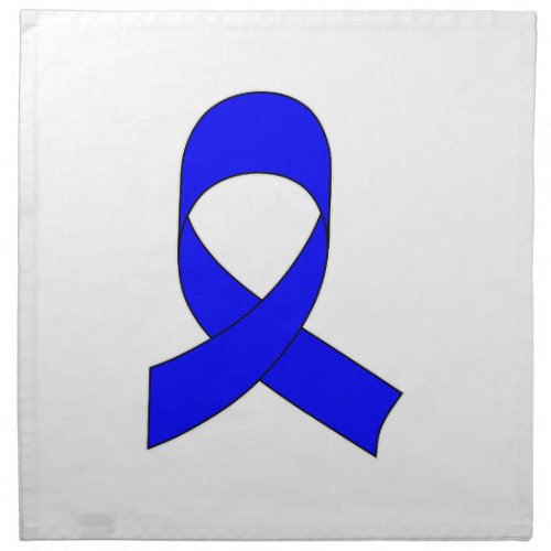 Blue Ribbon Drawing Napkin