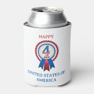 Blue Ribbon Liberty Can Cooler