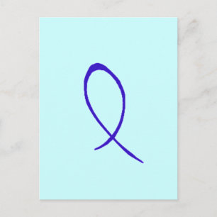 Blue Ribbon Postcard
