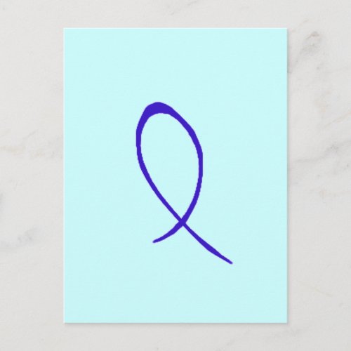 Blue Ribbon Postcard