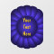 Blue Ribbon Rosette to Personalize