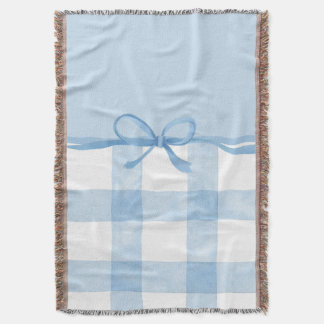 Blue Ribbon Throw Blanket