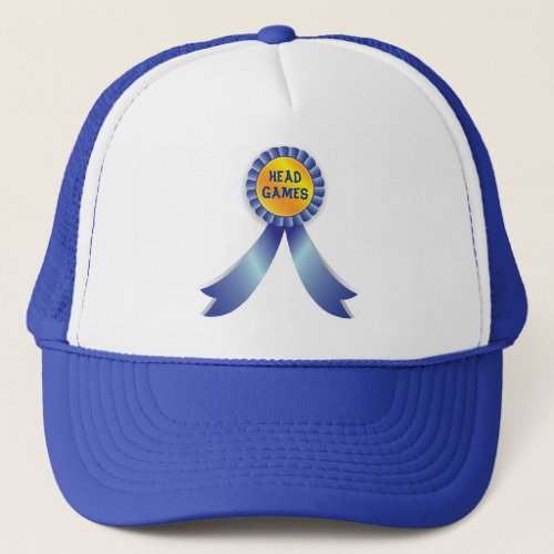 Blue Ribbon Winners_Head Games Trucker Hat