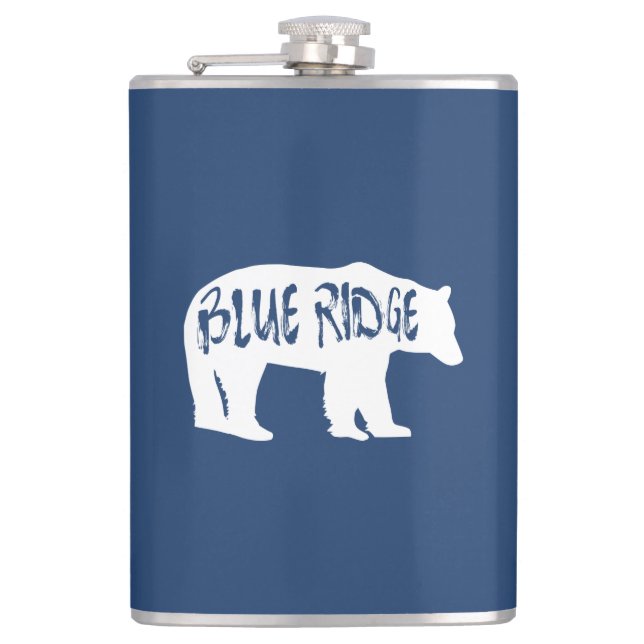 Blue Ridge Bear Flask (Front)