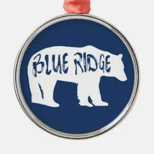 Blue Ridge Bear Metal Ornament