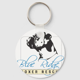 Blue Ridge Boxer Rescue Keychain