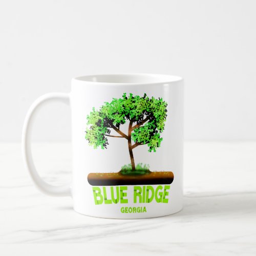 Blue Ridge Georgia 5  Coffee Mug