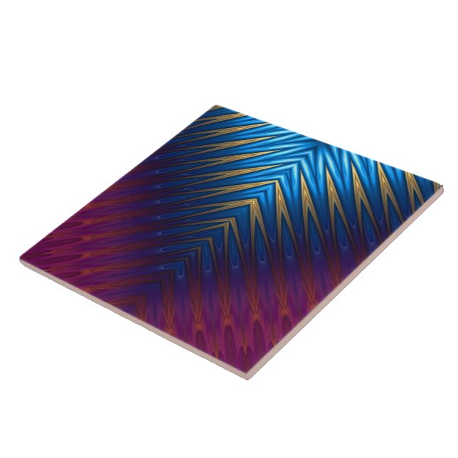 Blue Ridge Gold Ceramic Tile (Side)