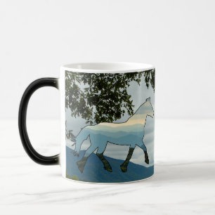 Blue Ridge Horse Cades Cove Color Morph Mug