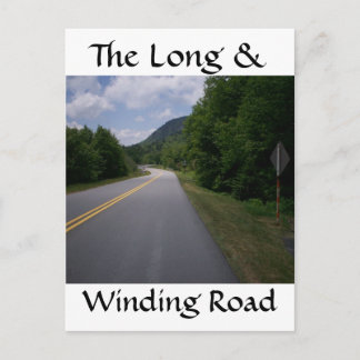 Blue Ridge Motorcycle Ride 10 Postcard