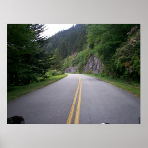 Blue Ridge Motorcycle Ride 8 Poster