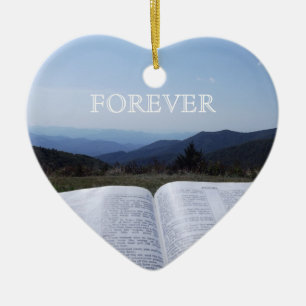 Blue Ridge Mountain Heart Ornament Robin Ayscue