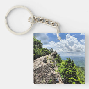 Blue Ridge Mountain, North Carolina Keychain