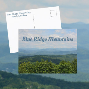 Blue Ridge Mountains Appalachian Photographic Postcard