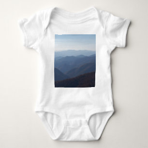 blue ridge mountains baby bodysuit