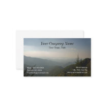 Blue Ridge Mountains Business Card