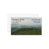Blue Ridge Mountains Business Card