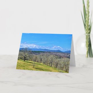 Blue Ridge Mountains, card