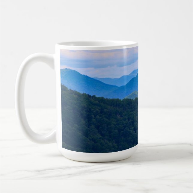 Blue Ridge Mountains Coffee Mug (Left)