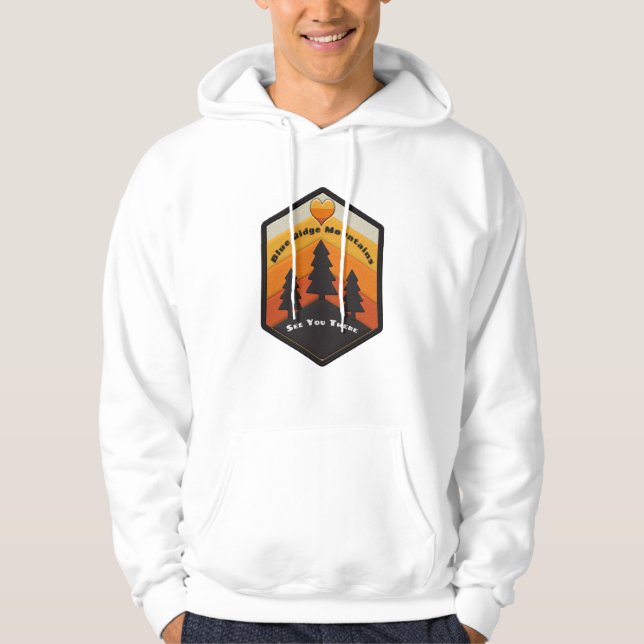 Blue Ridge Mountains Hoodie (Front)