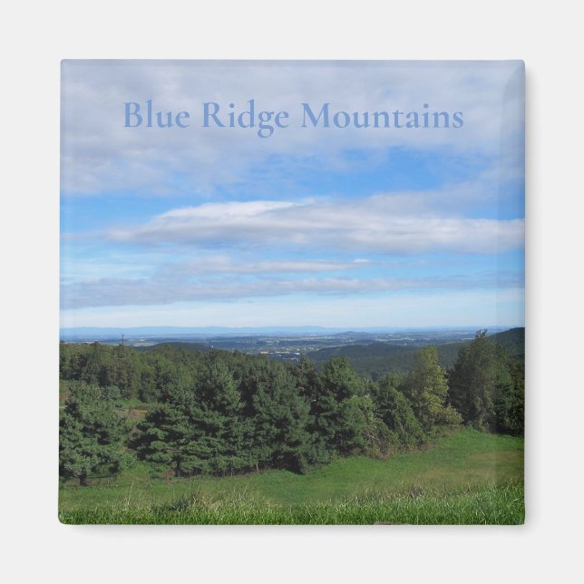 Blue Ridge Mountains Magnet (Front)