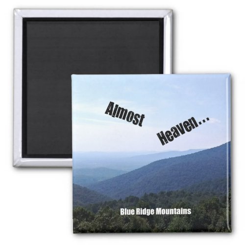 Blue Ridge Mountains Magnet