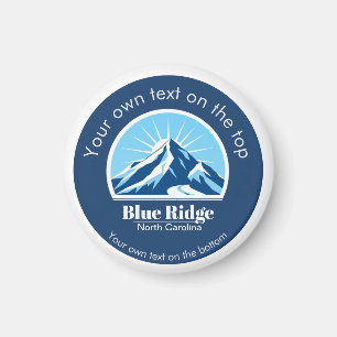 Blue Ridge Mountains NC ski resort souvenir  Magnet